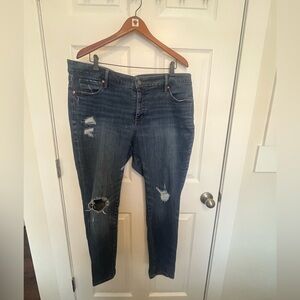 LOFT Plus Modern Skinny Jeans
